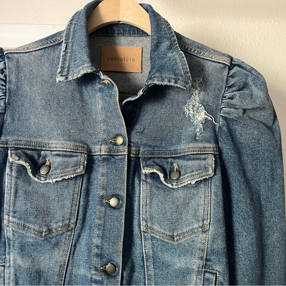 Retrofete Blue Jean Jacket - Picture 4 of 11